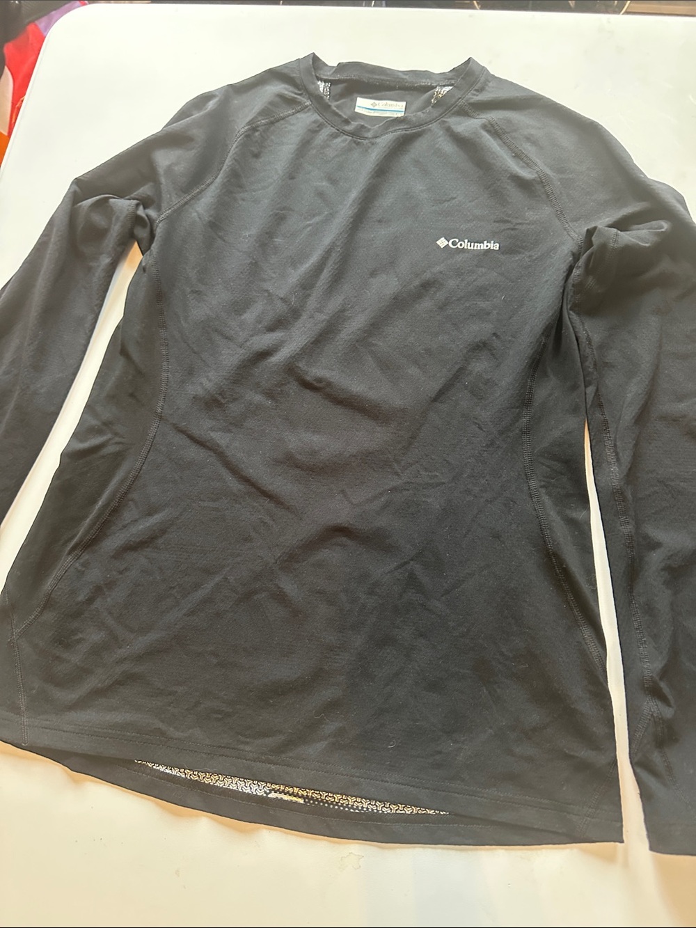 Columbia Black Long-Sleeve